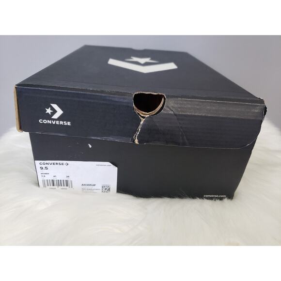 NEW Size 9.5 Converse Chuck Taylor All Star Sneakers Peach Beam A04392C Platform - Picture 6 of 6